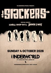 THE SLACKERS at The Underworld - London show poster