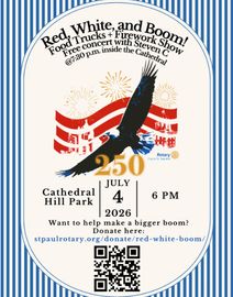 Saint Paul Rotary 4th of July Fireworks: Red, White and BOOM!