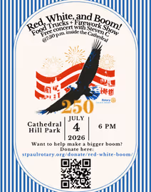 Saint Paul Rotary 4th of July Fireworks: Red, White and BOOM!