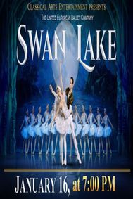 SWAN LAKE by The United European Ballet Company show poster