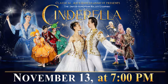 CINDERELLA by The United European Ballet Company show poster