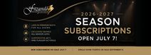 Season Subscriptions Available at The Fitzgerald Performing Arts Center!