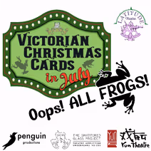 Victorian Christmas Cards in July: Oops! All Frogs!
