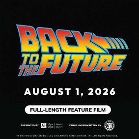 Back to the Future in Concert show poster