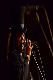 BOOMING BLUES AND BBQ WITH ALEXIS P. SUTER show poster