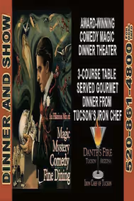 Mystery and Magic Dinner Theater - 'Murder at the Magic Show II' show poster