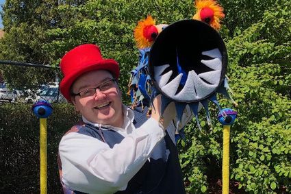 Puppet Showplace Theater Presents: Magnificent Monster Circus by CactusHead Puppets show poster