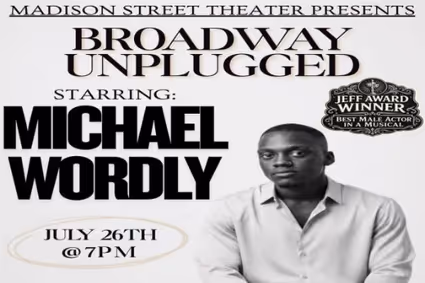 Michael Wordly: Broadway Unplugged! show poster