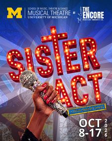 SISTER ACT show poster