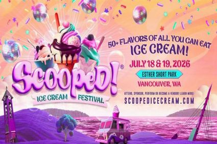 Scooped Ice Cream Festival at Esther Short Park | July 18th And 19th show poster