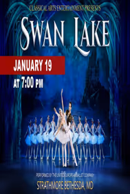 SWAN LAKE by The United European Ballet Company show poster