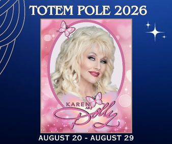 Karen Hester as Dolly show poster