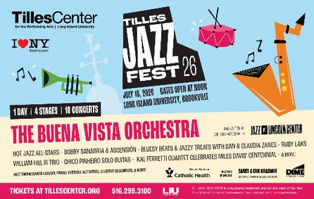Tilles Jazz Fest 2026 show poster