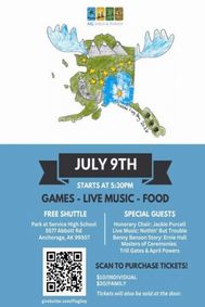 Alaska Flag Day Celebration and BBQ show poster