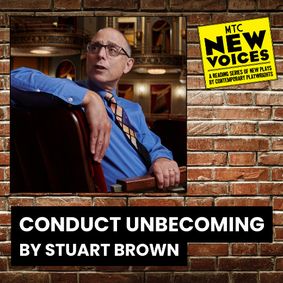 Conduct Unbecoming by Stuart Brown show poster