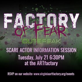 Factory of Fear Scare Actor Information Session show poster