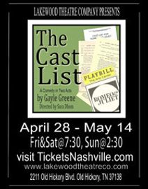 The Cast List: A Comedy in 2 Acts