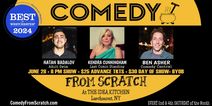 Live Comedy in Westchester - Comedy From Scratch, at The Idea Kitchen Best of Westchester Stand-Up Comedy Show BYOB June 28th