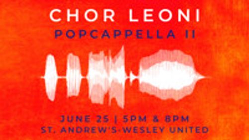 PopCappella II show poster