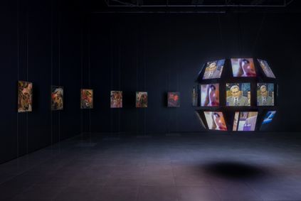 Gagosian presents Christopher Kulendran Thomas’ first solo exhibition in the United States: Peace Core show poster