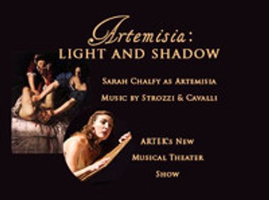 Artemisia: Light and Shadow show poster