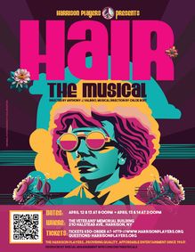 Hair the Musical show poster