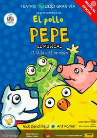 La gran aventura de el Pollo Pepe show poster
