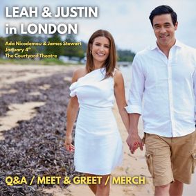 Home & Away's Leah & Justin in conversation show poster
