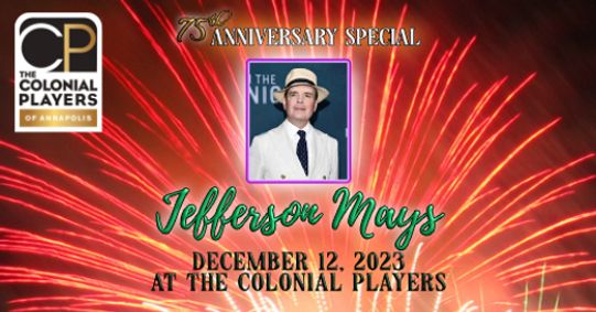 In Conversation with Jefferson Mays show poster