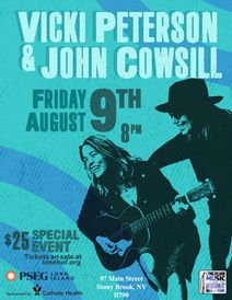 Vicki Peterson & John Cowsill to Perform at Long Island Music & Entertainment Hall of Fame