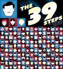 The 39 STEPS show poster