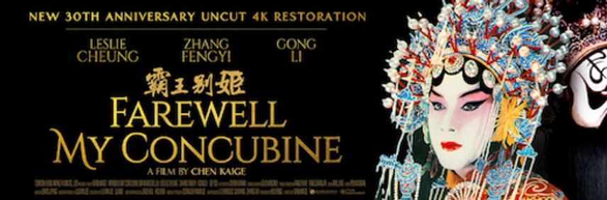 Farewell My Concubine show poster