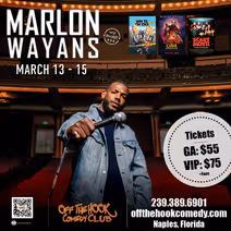 Comedian Marlon Wayans Live In Naples, Florida!