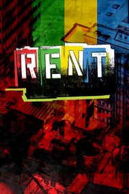 Rent show poster