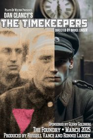 Dan Clancy’s “The Timekeepers” show poster