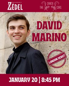 David Marino show poster
