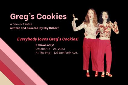 Greg's Cookies show poster