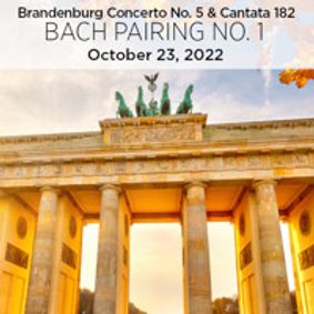 Bach Pairing No. 1 show poster