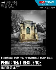 PERMANENT RESIDENCE: Live in Concert (selections from a new musical by Abby Ahmad) show poster