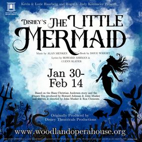 Disney's The Little Mermaid show poster