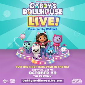 Gabby's Dollhouse Live show poster