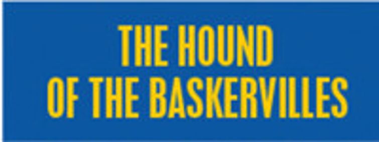 The Hound of the Baskervilles show poster