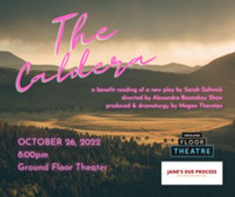 The Caldera show poster