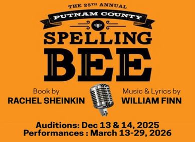 Treasure Coast Theatre holds audition for the musical 'The 25th Annual Putnam County Spelling Bee' show poster