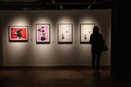 The Art of Banksy show poster