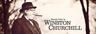Randy Otto is Winston Churchill: The Blitz in Appleton, WI