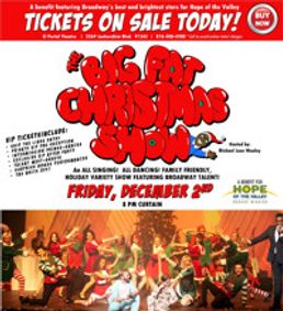 Broadway to the Rescue: The Big Fact Christmas Show show poster