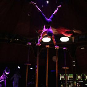 Spiegeltent show poster