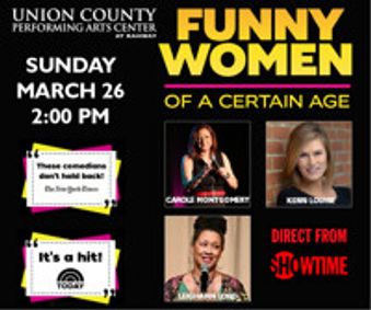 Funny Women of a Certain Age show poster