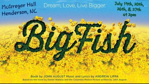 Big Fish show poster